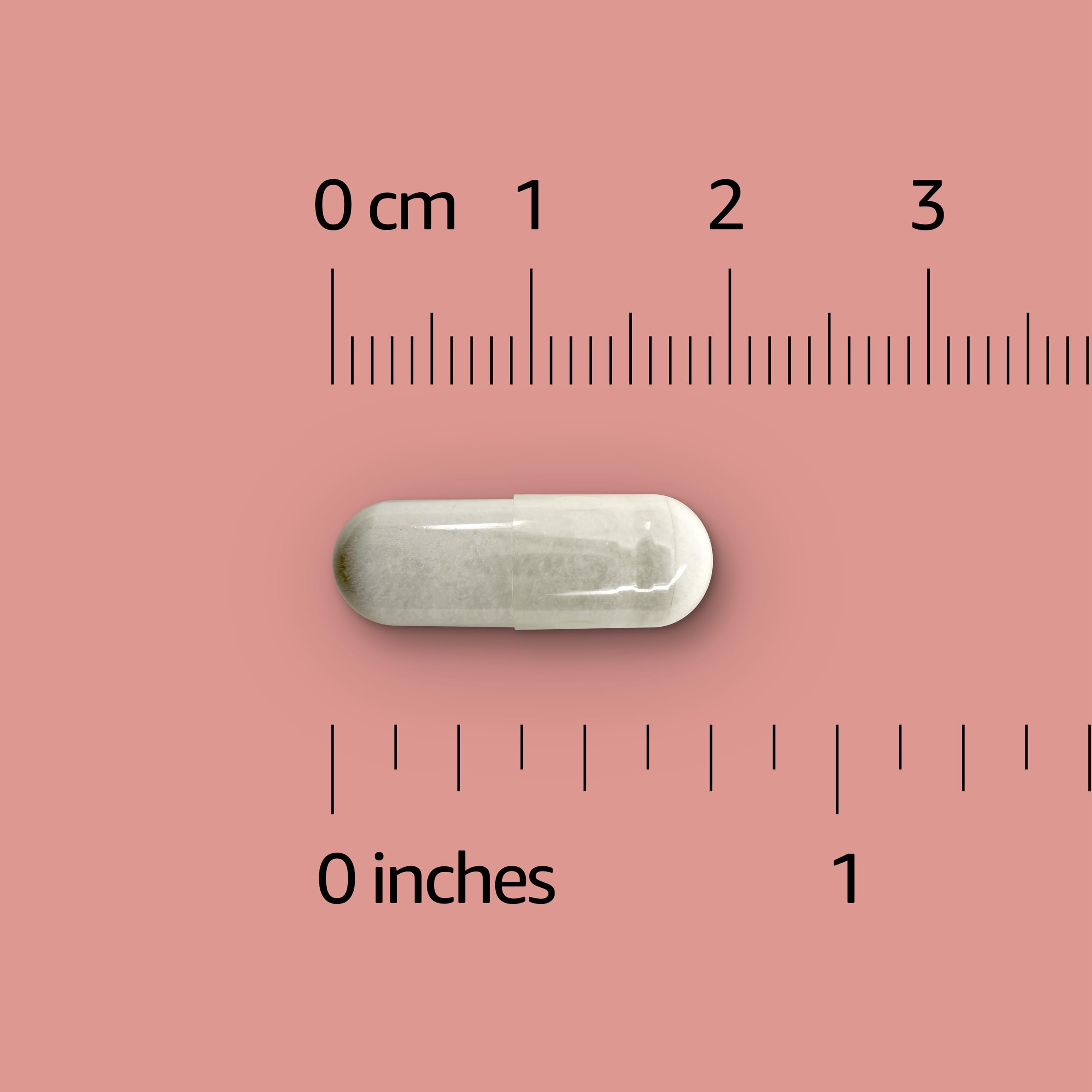 Amazon Basics Potassium heart health caplets capsules arranged for easy swallowing and daily use.