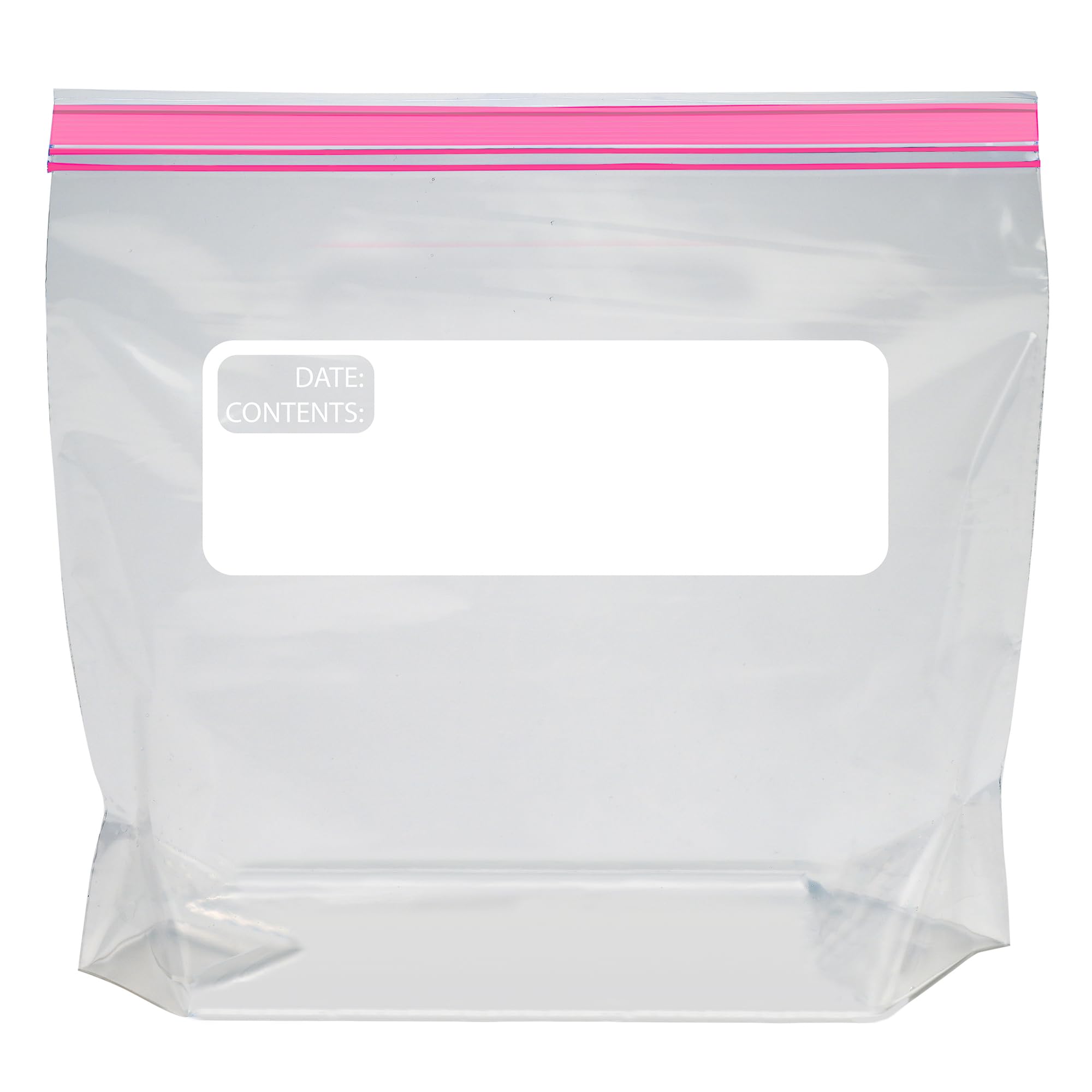 Amazon Basics quart bags pack in a 150-count bundle for bulk use.