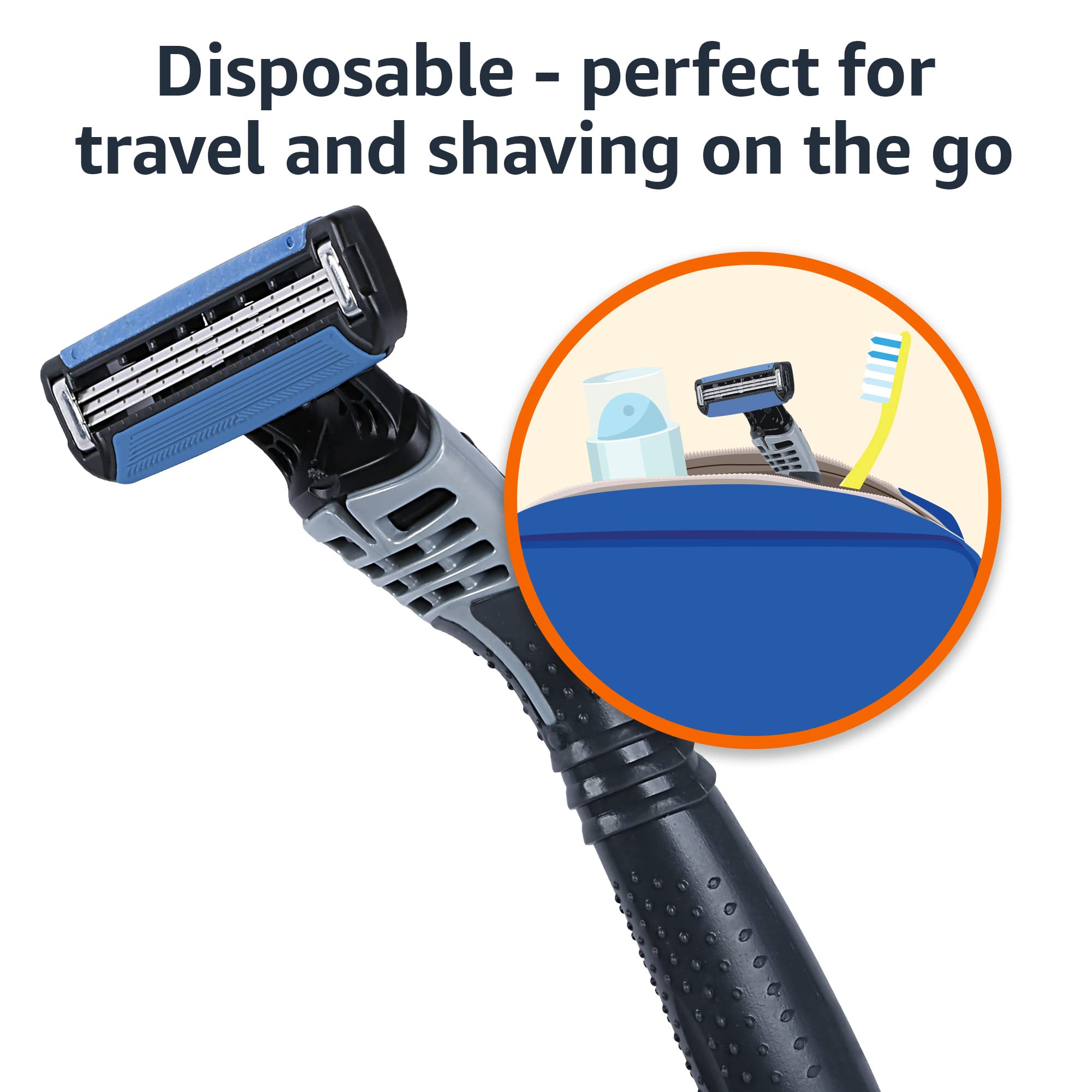 Amazon Basics travel-friendly packaging emphasizes grab-and-go convenience.