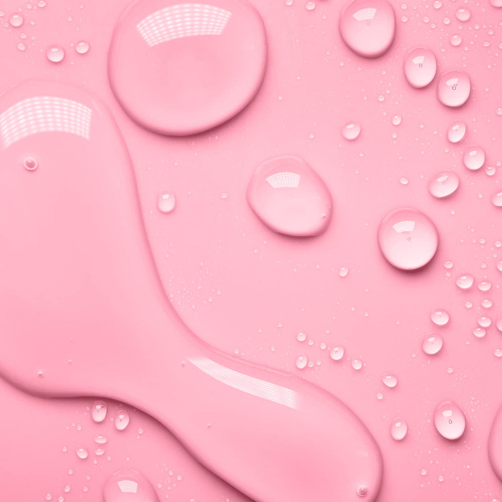 Amazon Basics Rose Water Toner bottle features Witch Hazel for balanced pores.