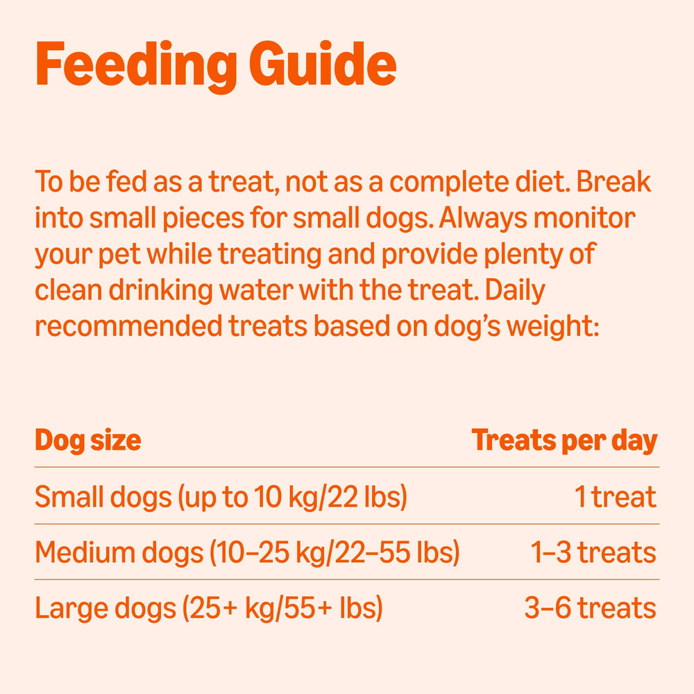 Amazon Basics Crunchy Dog Biscuits packaging stacked for bulk value.