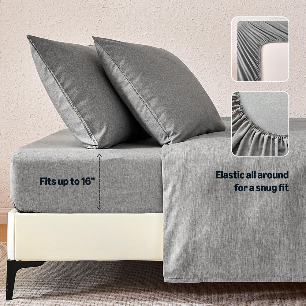 Amazon Basics pillowcases 20x30 deliver smoothness and easy care