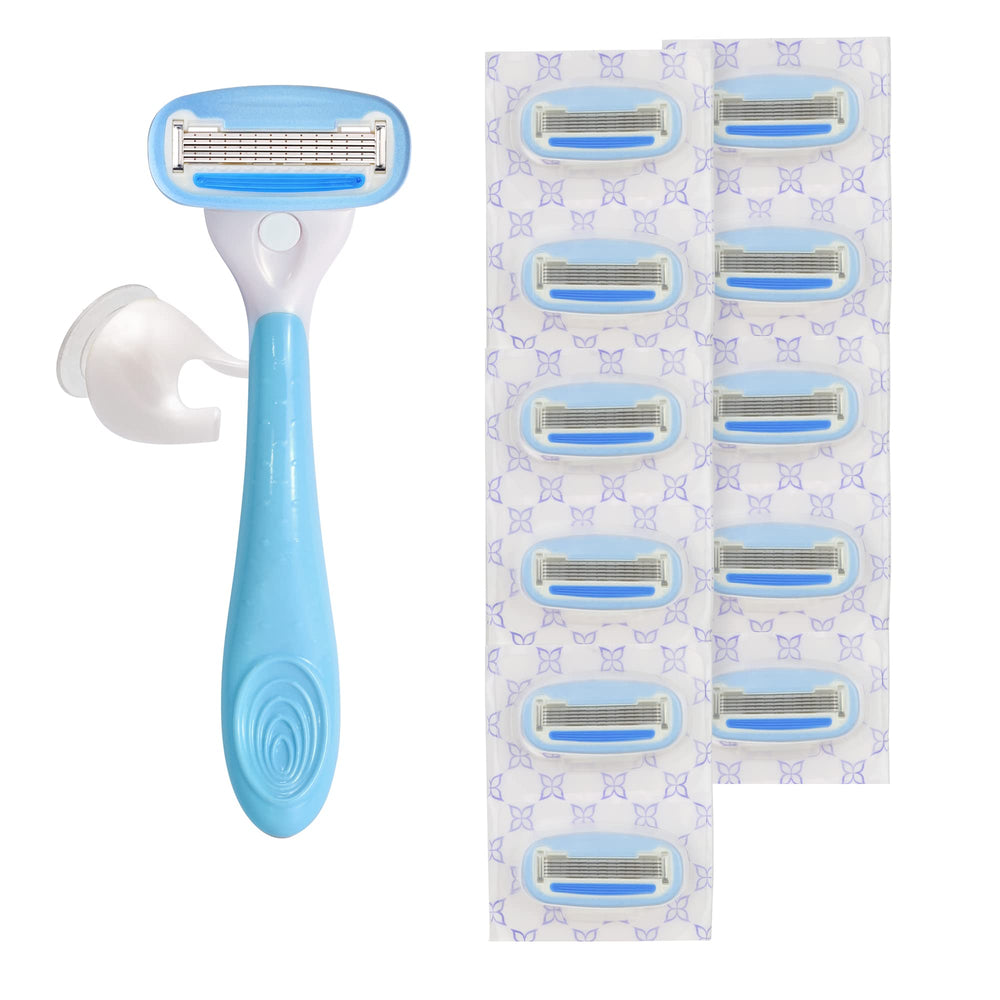 Amazon Basics shower hanger attachment to keep razor dry and ready