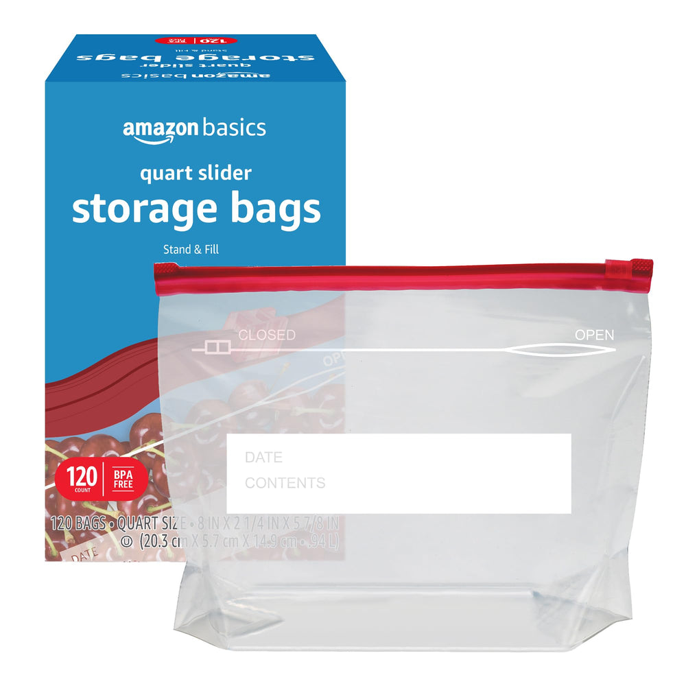 Amazon Basics 120-count set ideal for bulk storage and meal prep