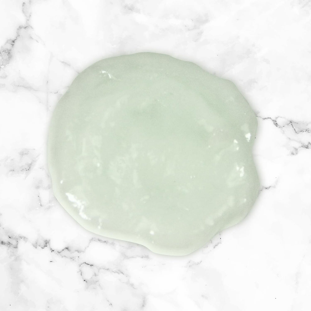 Lather close-up of Amazon Basics Tea Tree Conditioner for detangling