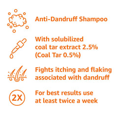 Amazon Basics Therapeutic Plus Tar Gel pour enables easy application in the shower.