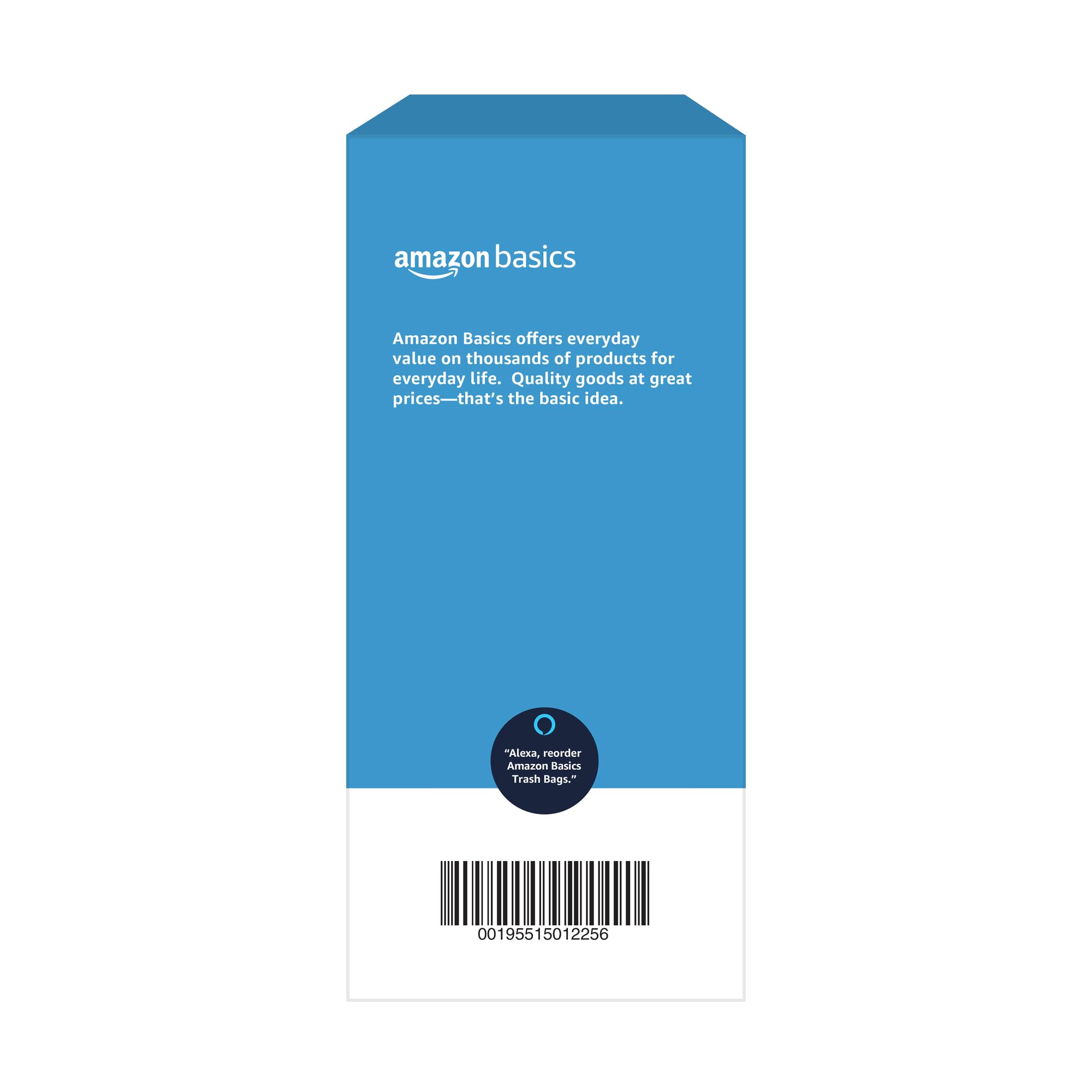 Amazon Basics unscented bags for neutral odors during outdoor cleanup