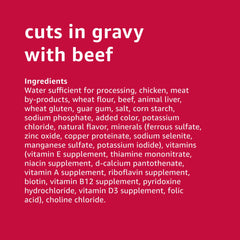 Amazon Basics beef cuts in gravy chunks ideal for a hearty meal.