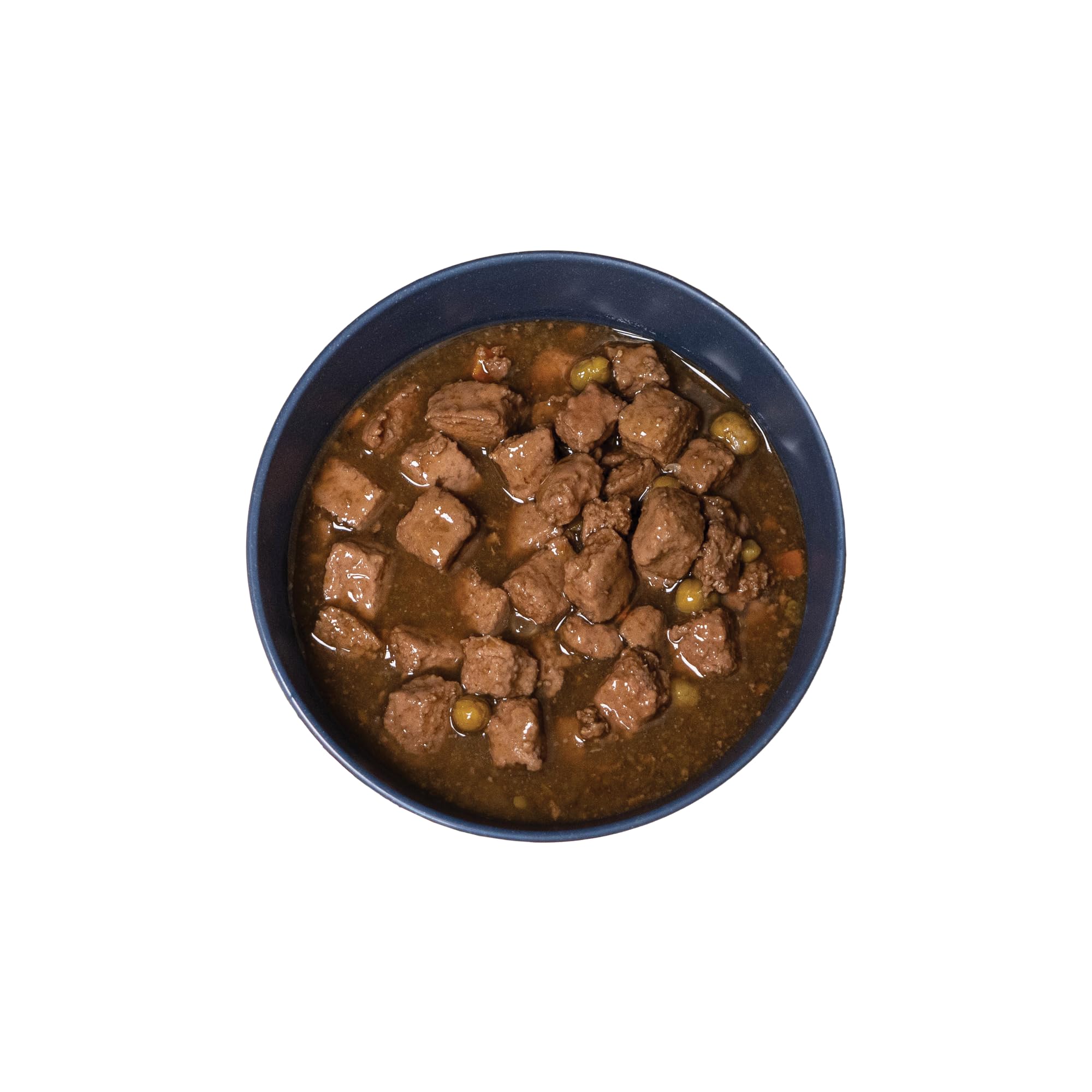 Amazon Basics serving suggestion with dog bowl for mealtime.