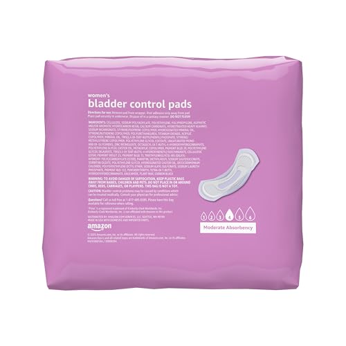 Amazon Basics pad with odor control for up to 12 hours to stay fresh
