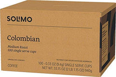 Solimo Colombian harvest region highlighting region-grown flavor in each pod