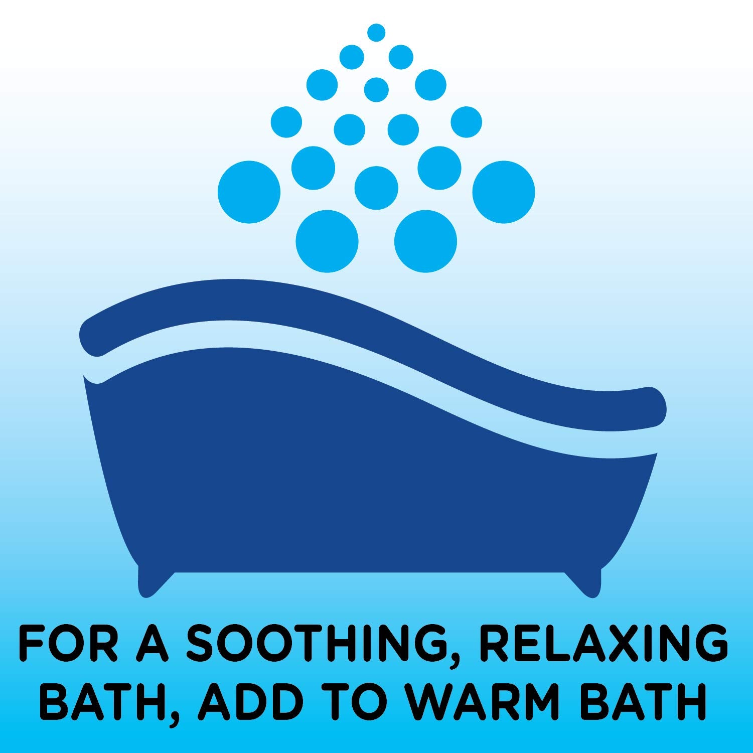Three 8-pound bags provide ample supply for regular Solimo baths