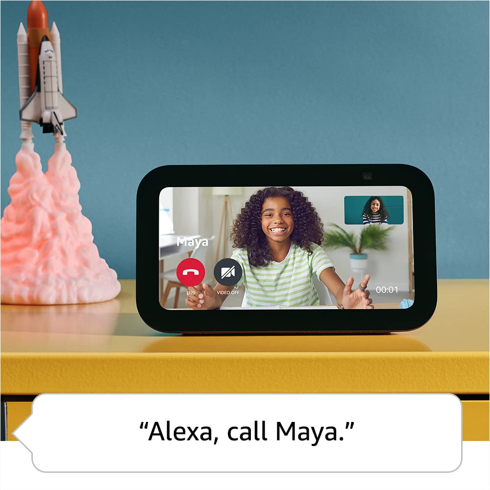 Amazon Echo Show 5 Kids storytime creation with illustrations