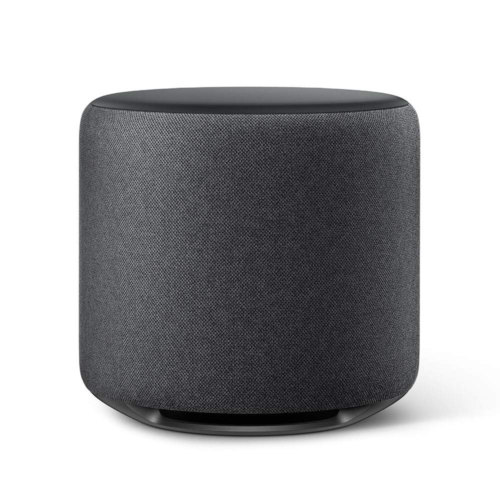 Amazon Echo Sub showing the 6-inch woofer delivering deep bass for immersive sound