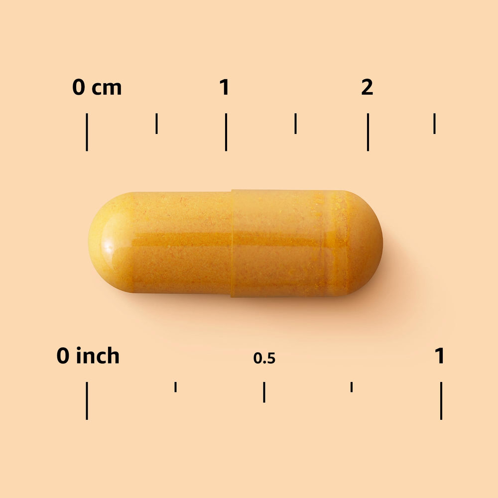 Amazon Elements Turmeric Complex capsules ready for daily immune and joint use.
