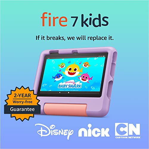Amazon Fire 7 Kids expandable storage via microSD card