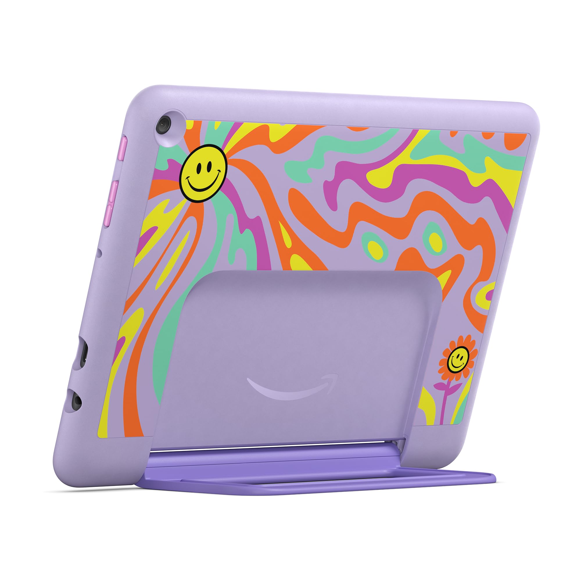 Kid-proof case with stand enables hands-free viewing on the go