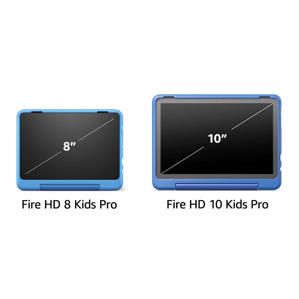 Amazon Fire HD 8 Kids Pro parental controls interface for safe browsing and approvals