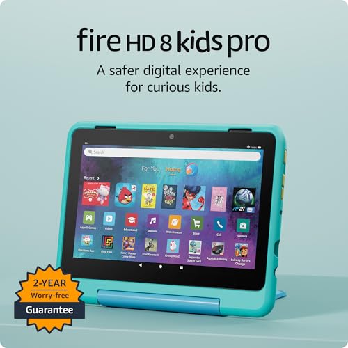Amazon Fire HD 8 Kids Pro video calling with approved contacts