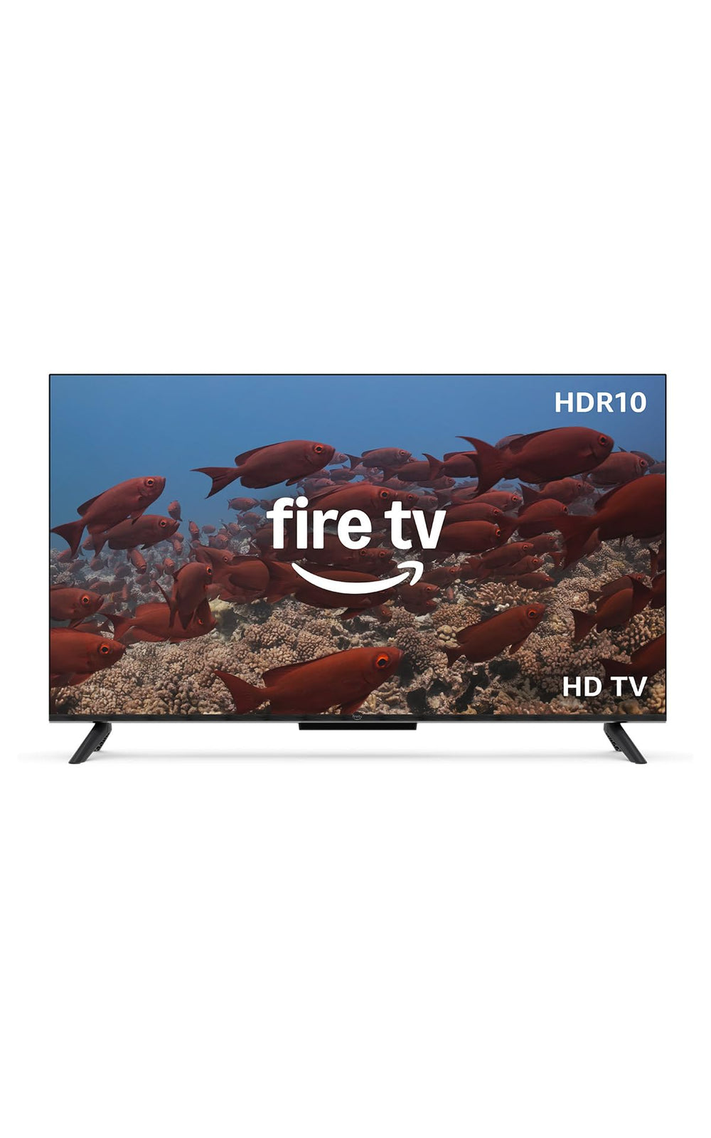 Amazon Fire TV 32-2-Series front view shows compact HD display for small spaces