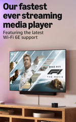 Wi-Fi 6E connectivity on Amazon Fire TV Cube enables smoother streaming