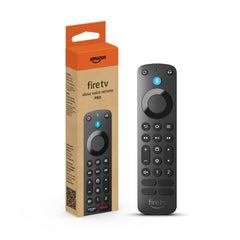 Amazon Fire TV Remote Pro ring finder helps locate your remote quickly.