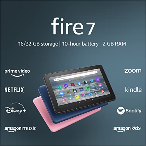 Amazon Fire 7 Like-New tablet with kids mode and parental controls.
