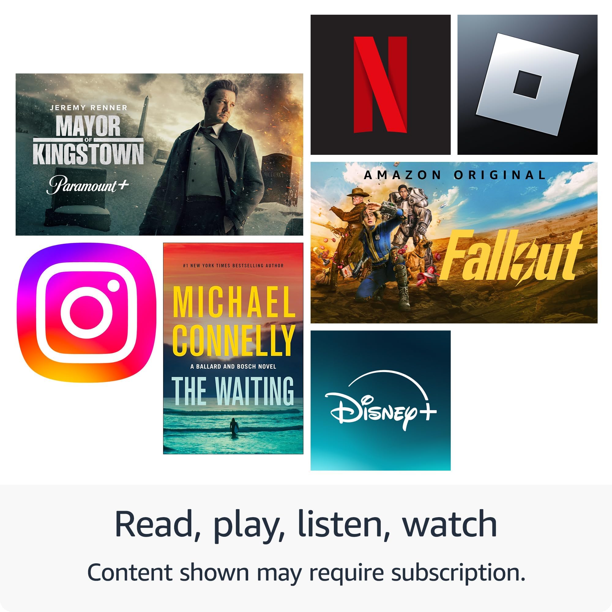 Amazon Fire HD 8 8-inch display for crisp streaming