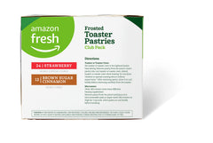 Amazon Fresh Brown Cinnamon Sugar pastry close-up with sugared surface.