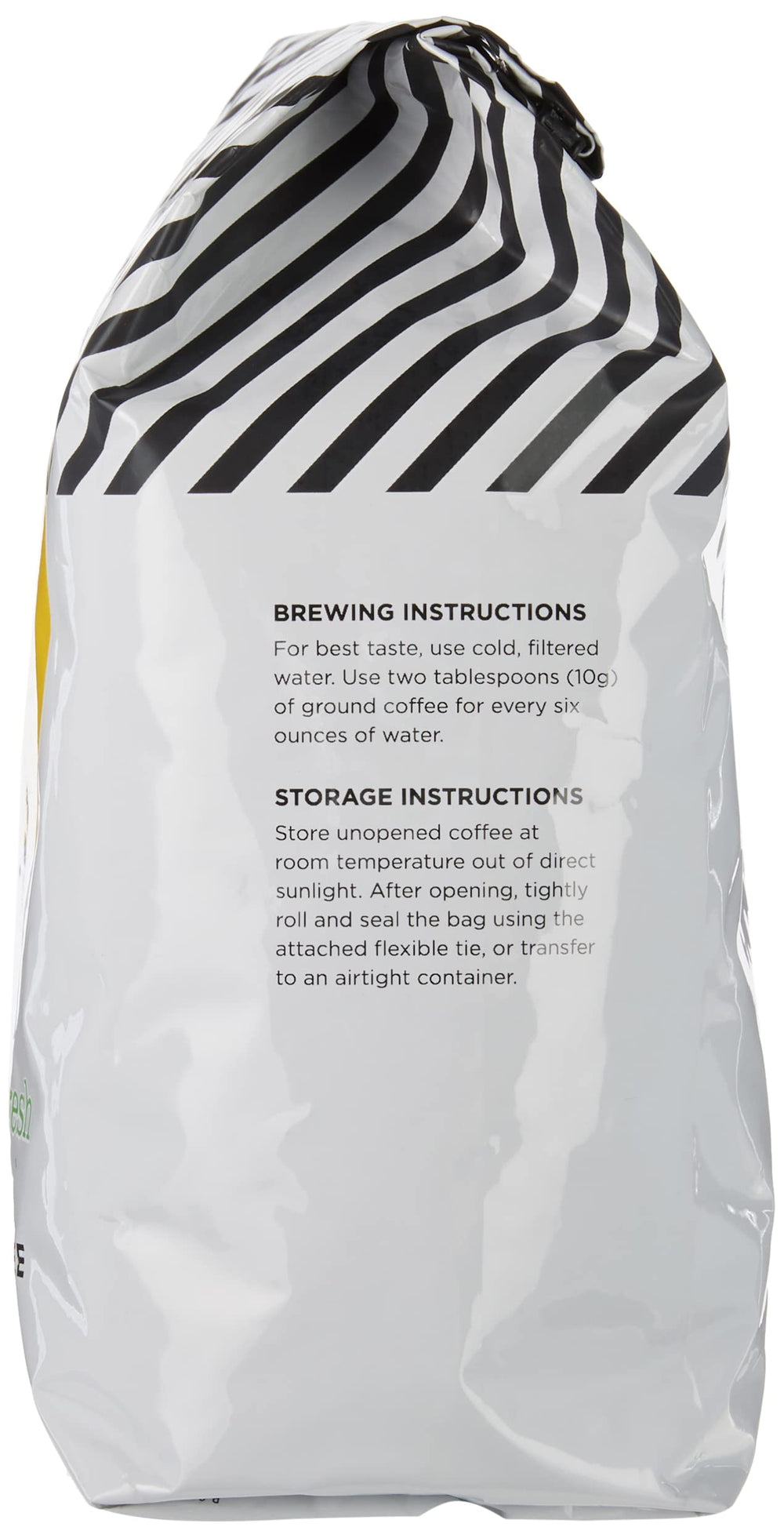 Amazon Fresh Just Bright beans ideal for a crisp pour-over brew