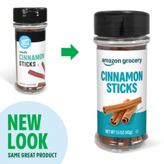 Amazon Grocery Cinnamon Sticks adding warmth to apple cider.