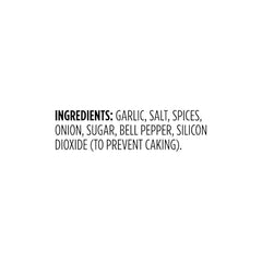 Amazon Grocery Garlic & Pepper Seasoning shaker, easy dusting on steaks and vegetables