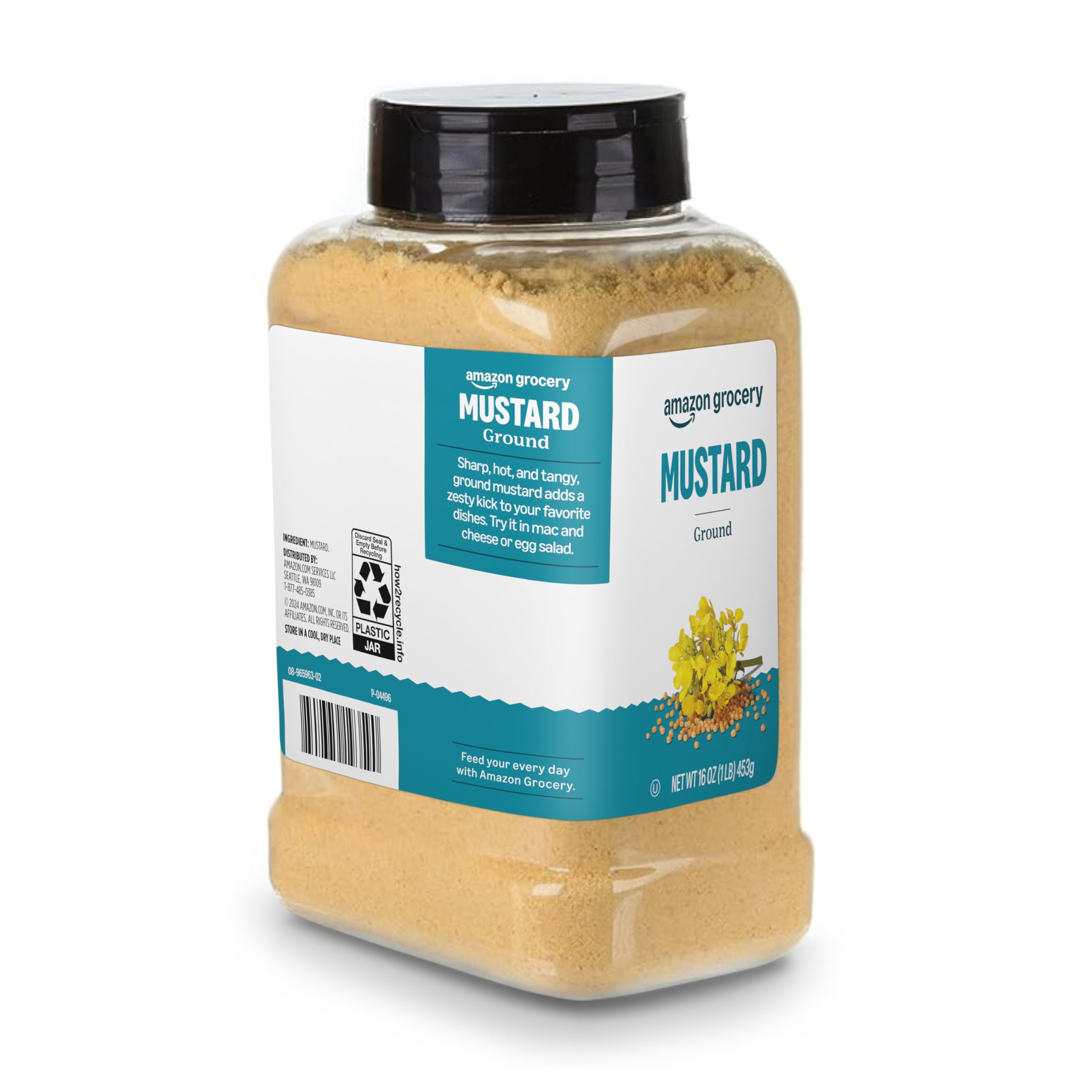 Amazon Grocery ground mustard storage in cool, dry place ensures freshness.