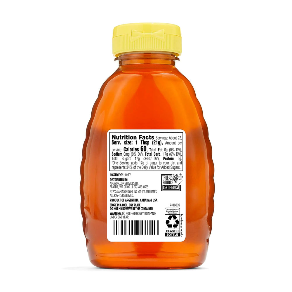 Amazon Grocery Honey on toast drizzle enhances breakfast flavor.