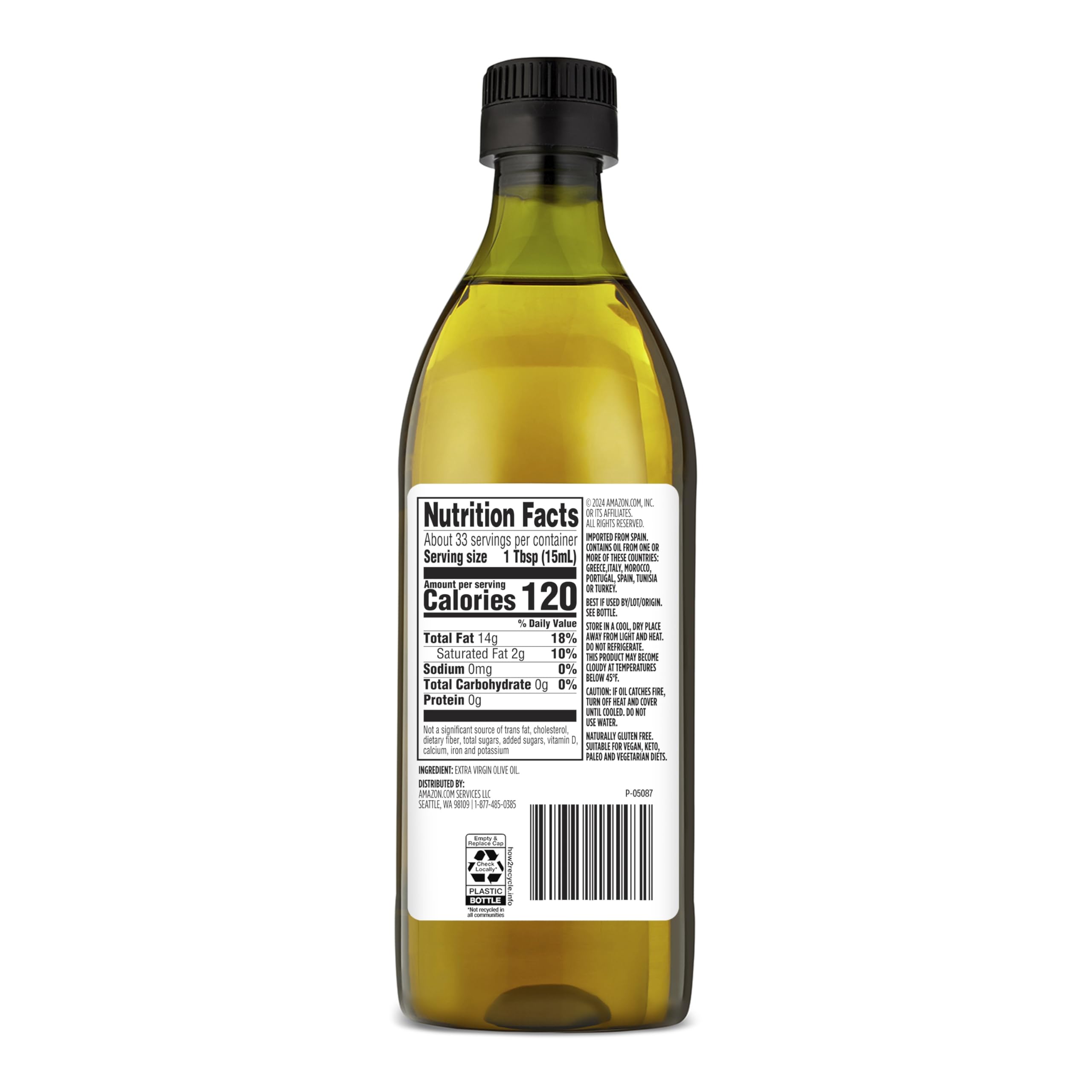 Amazon Grocery olive oil pour over greens to elevate flavor in meals