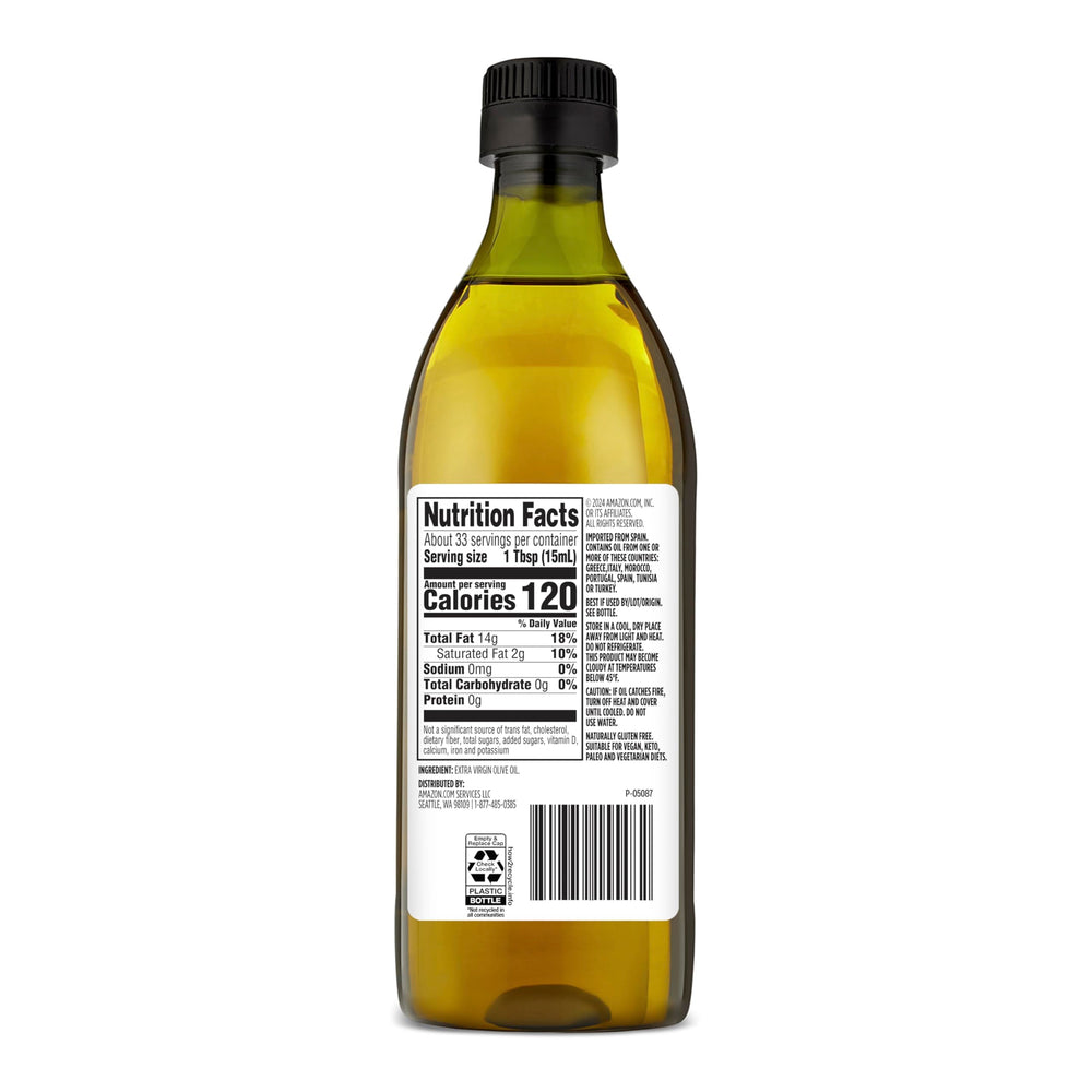 Amazon Grocery olive oil pour over greens to elevate flavor in meals