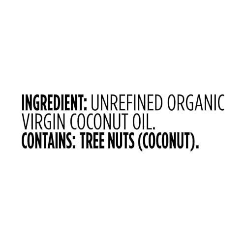 Amazon Grocery Organic Virgin Coconut Oil label close-up with USDA Organic seal