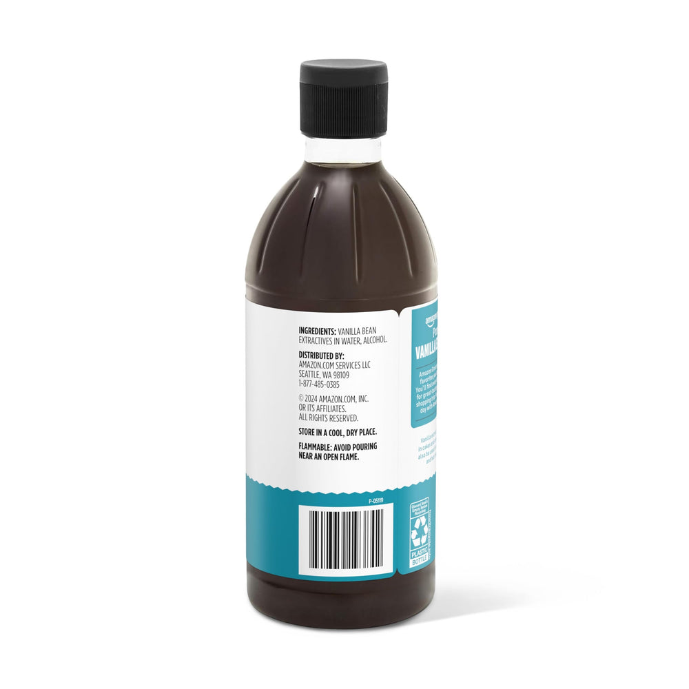 Amazon Grocery vanilla ingredients visual highlight water and alcohol base for extracts