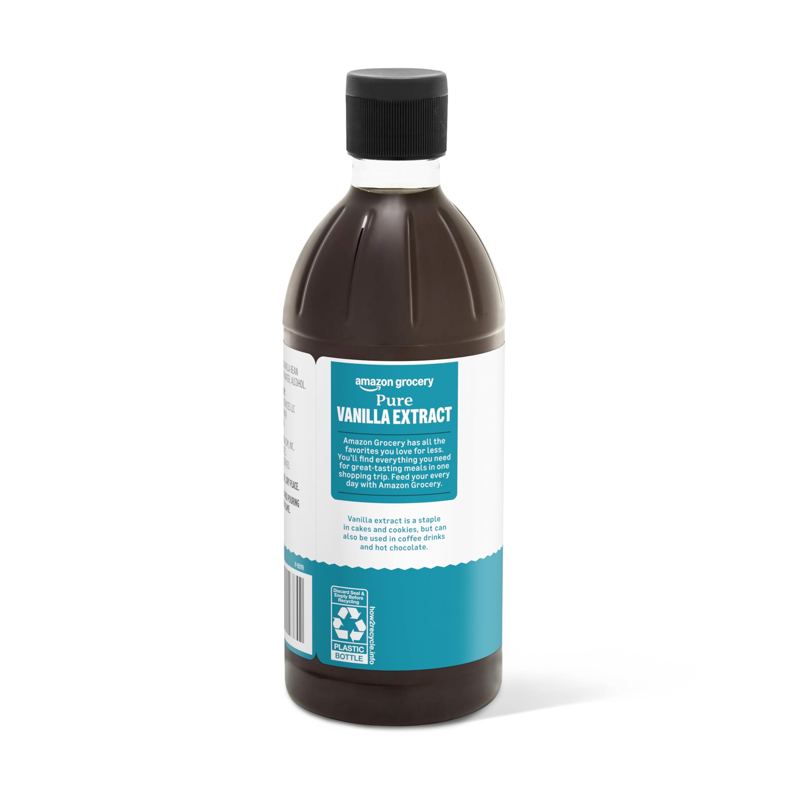Amazon Grocery vanilla extract packaging scene conveys value for baking