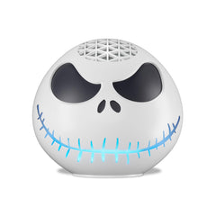 Amazon Jack Skellington shell front view adds festive flair while preserving Dot usability.