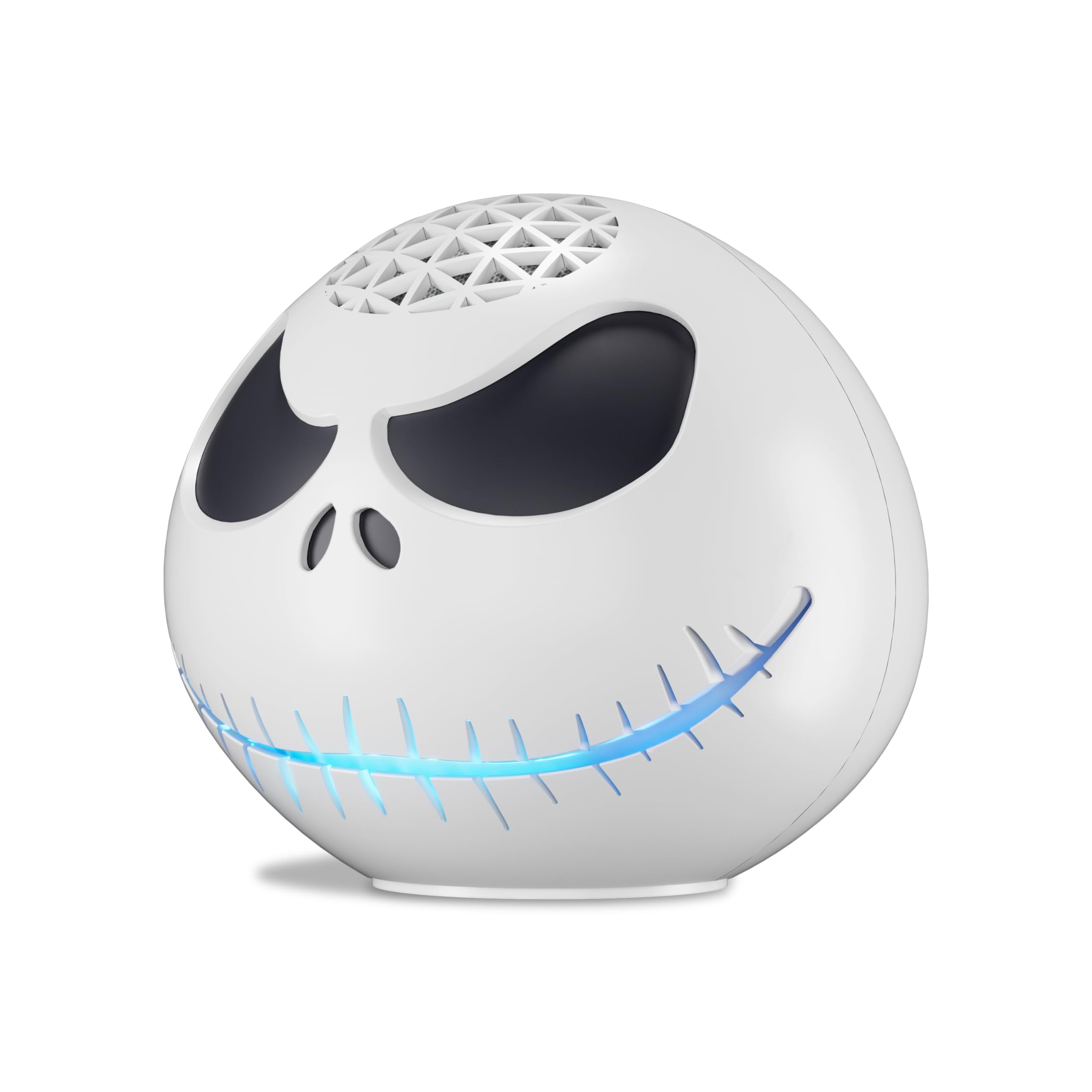Amazon Jack Skellington shell packaging image shows two-piece assembly with quick start guide.