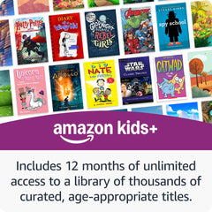 Amazon Kindle Colorsoft Kids library helps kids discover age-appropriate adventures.