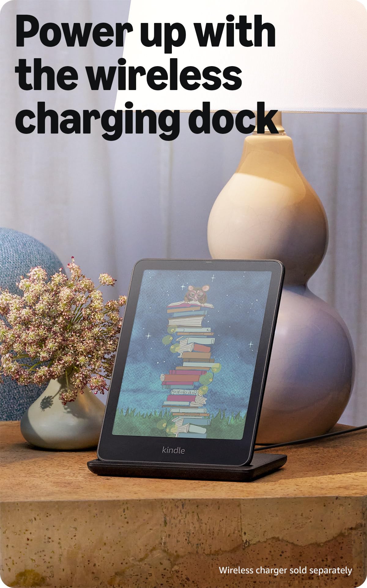 Amazon Kindle Colorsoft Signature Edition waterproof design suits poolside reading.