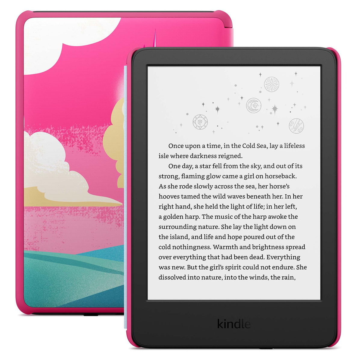 Amazon Kindle Kids 16GB with protective cover for portable reading