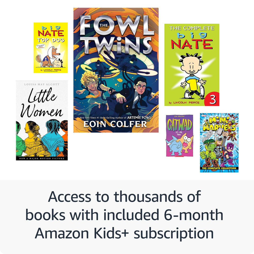 Amazon Kindle Kids Ocean Explorer with cover attached for portable protection.