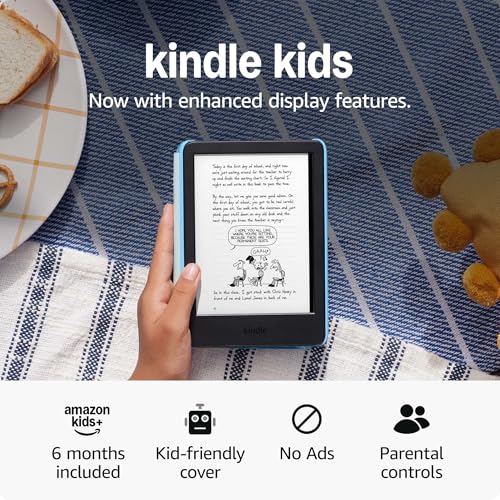 Amazon Kindle Kids Ocean Explorer parent dashboard on screen enables progress tracking.