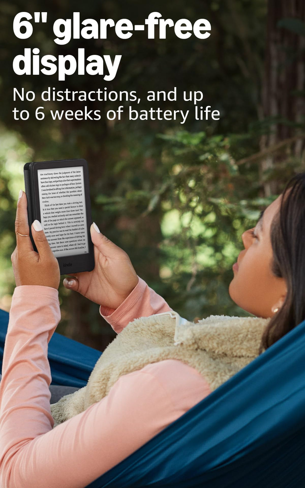 Faster page turns on the Like-New Kindle for smoother reading.