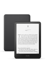 Amazon Kindle Paperwhite front view showing its compact, travel-friendly design.