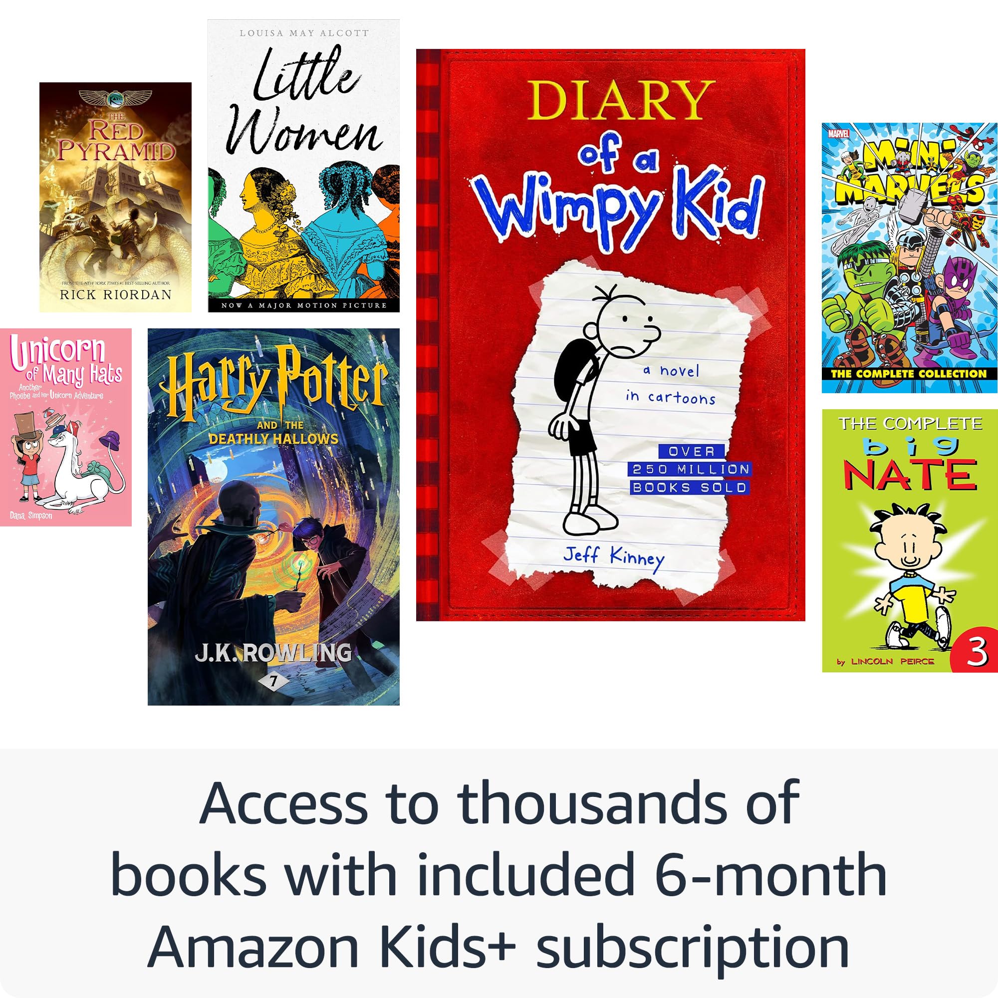 16 GB storage to hold thousands of kid-friendly titles