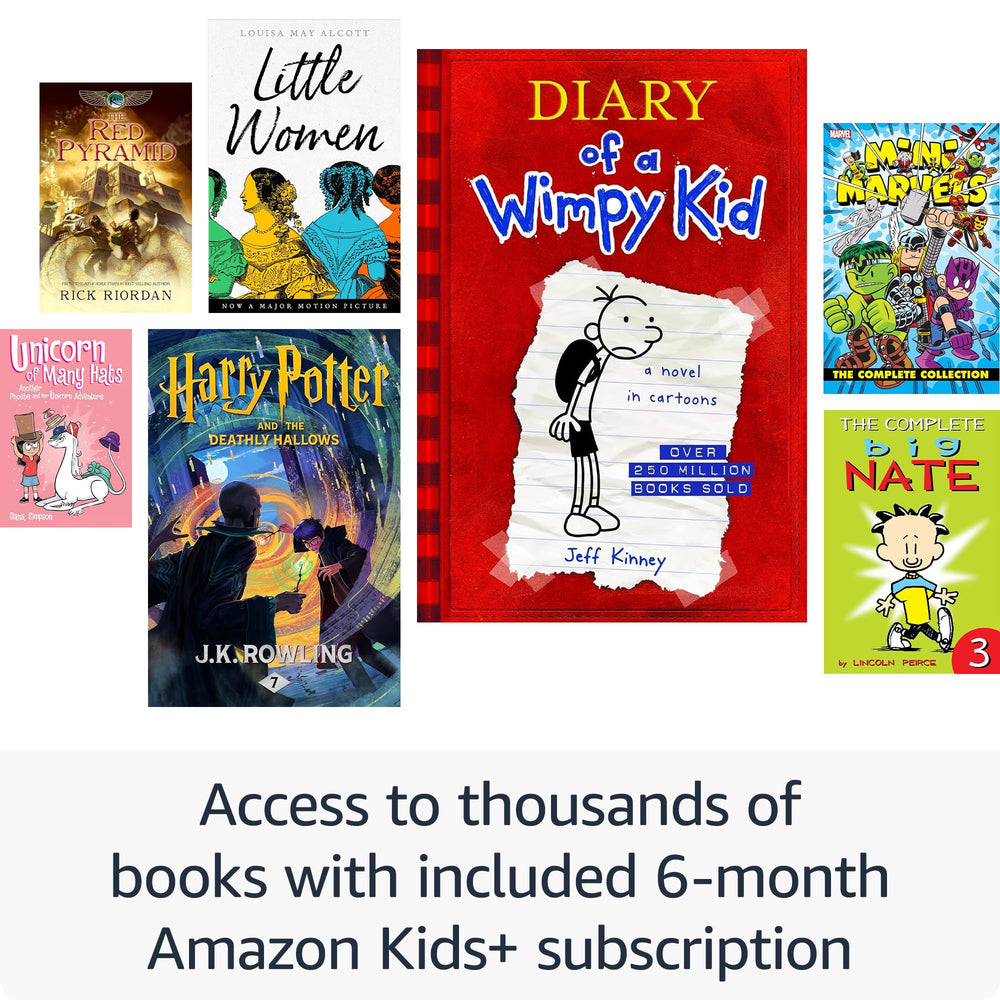 16 GB storage to hold thousands of kid-friendly titles